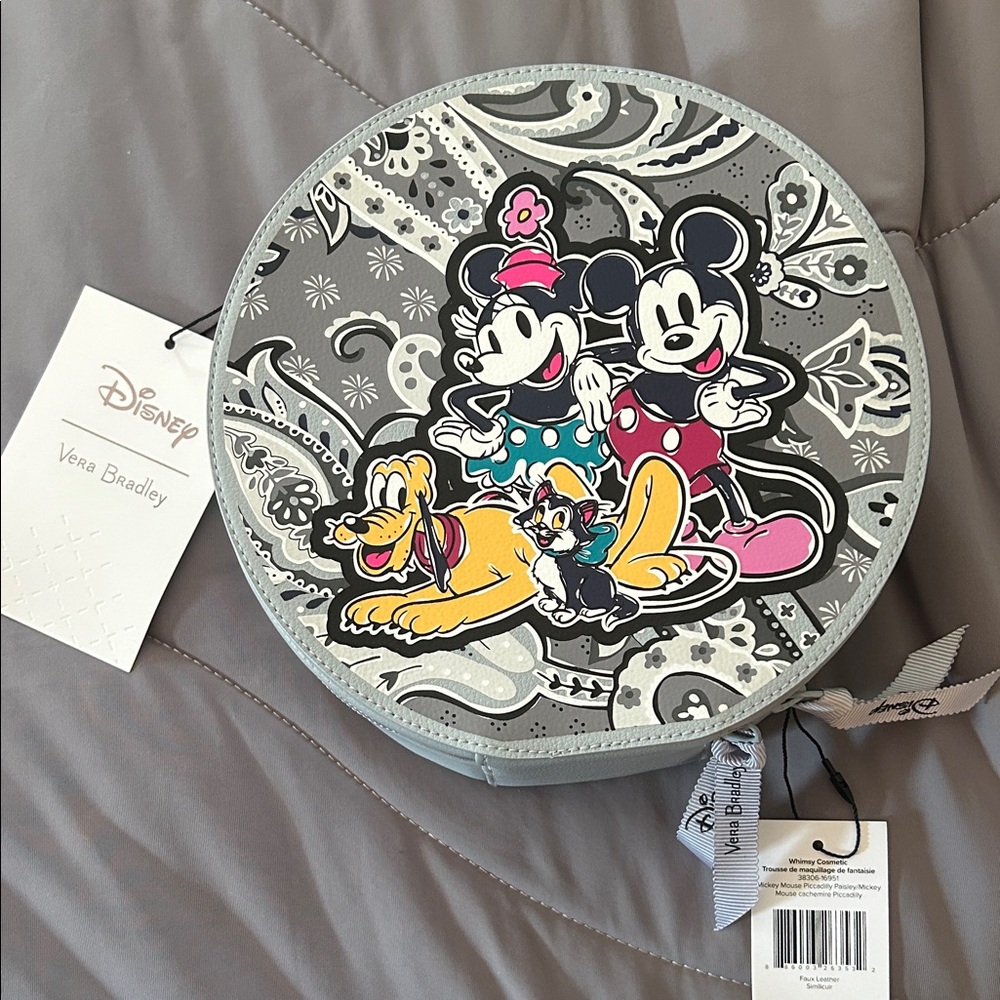 Vera Bradley Disney Round Bag with Mickey and Friends
